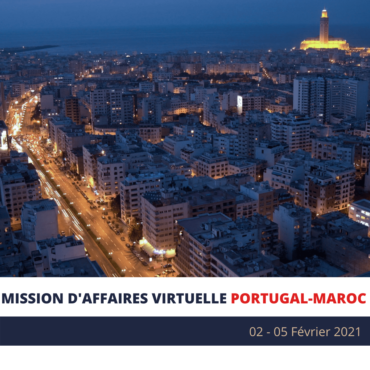 Mission d’Affaires Virtuelle Portugal-Maroc