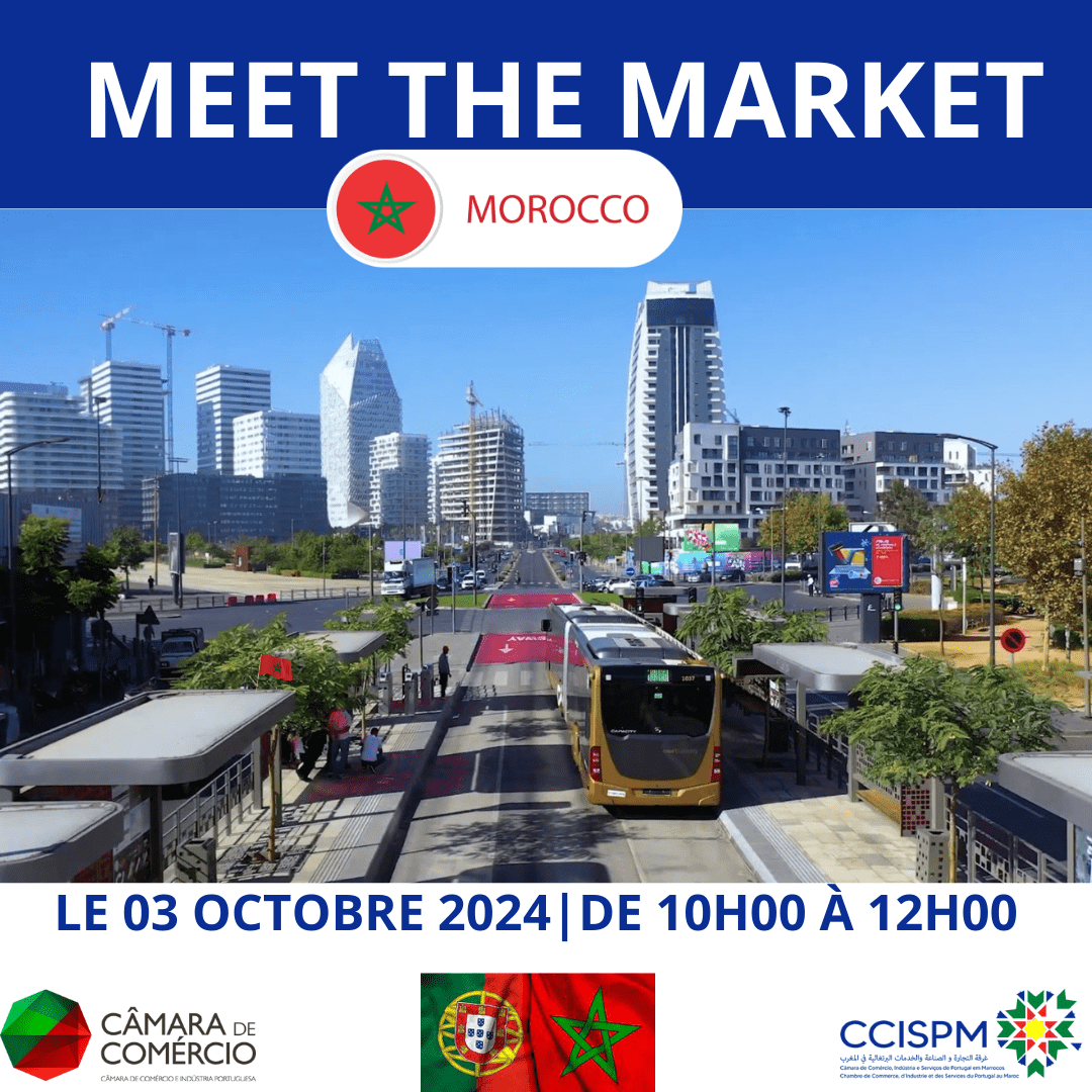 A CCISPM destaca as oportunidades do mercado marroquino na sessão «Meet the Market – Marrocos»